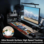 Mouse Pad, Large Colorful Precious Mountains Desk Mat, Extended Non-Slip Gaming - Image 5