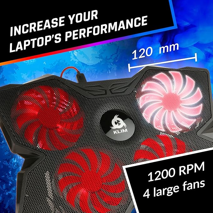 KLIM Wind Laptop Cooling Pad - Image 3
