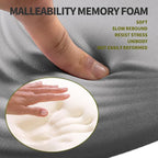 Hokafenle Ergonomic Mouse Pad Wrist Support, Terraced Slope Carpal Tunnel Wrist - Image 3