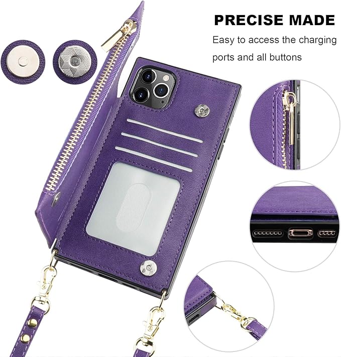 Bocasal Crossbody Wallet Case for iPhone 11 Pro Max - Image 6