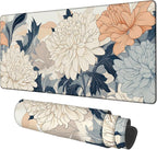 Beautiful Chrysanthemum Gaming Mouse Pad 3mm Thick Stitched Edge Waterproof by Unknown