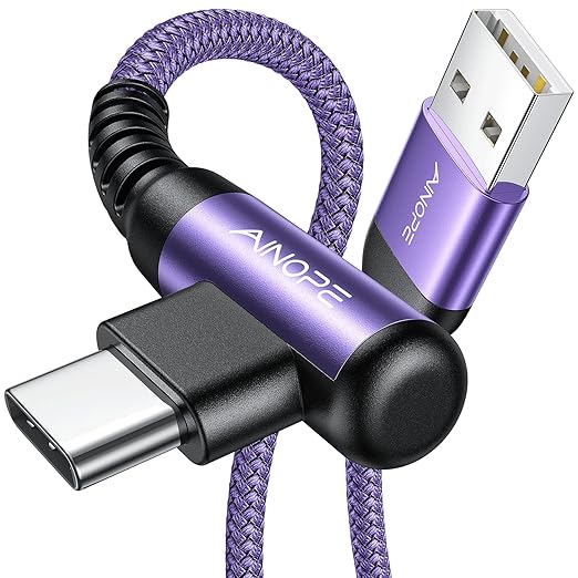 AINOPE USB C Charger Cable, 3.1A Type C Charger Cable Fast Charging, Right by AINOPE10yearsforphoneaccessories