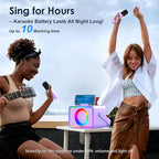 Karaoke Machine, Portable Bluetooth Speaker - Image 6