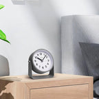 Analog Alarm Clock, Silent Non-Ticking Quartz Movement, Battery-Operated - Image 7