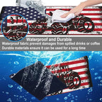 Mouse Pad, Large Vintage USA Flag - Image 4