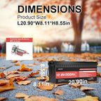 2 pack 12V 200Ah LiFePO4 Battery, 2560Wh Deep Cycle Lithium Iron Phosphate - Image 2