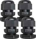 MGI SpeedWare 3/4" NPT Strain Relief Nylon Cord Grip Cable Glands by MGISpeedWare