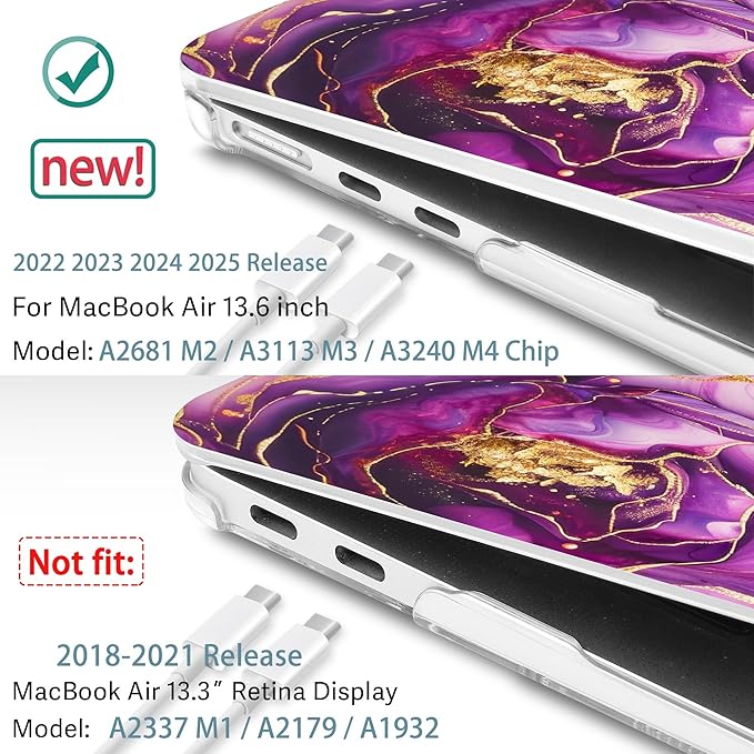 May Chen for MacBook Air 13.6 Inch Case 2025/2024/2023/2022 Release – Hard - Image 3