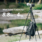 SmallRig CT-07 Aluminum Camera Tripod Stand, 63.4" Travel Tripod - Image 5