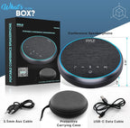 Pyle Portable Conference Speakerphone, 10m Omnidirectional Microphone Coverage - Image 7