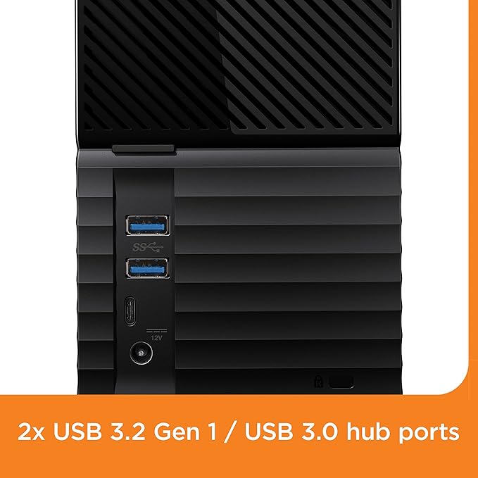 WD 16TB My Book Duo Desktop RAID External Hard Drive HDD, USB 3.1, - Image 5