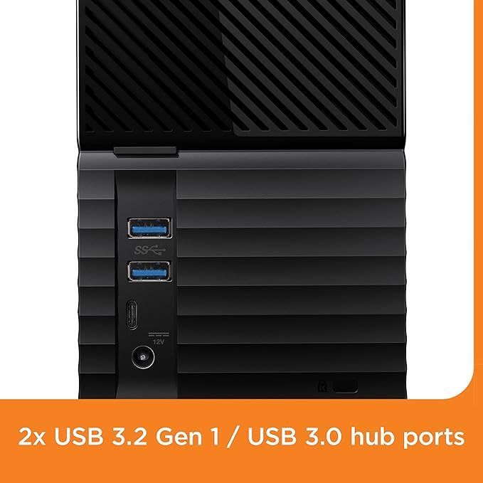 Western Digital 20TB My Book Duo Desktop RAID External Hard Drive HDD, USB 3.1 - Image 5
