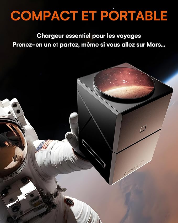 ZEEHOO iPhone Charging Station, 3 in 1 Charging Station - Image 6
