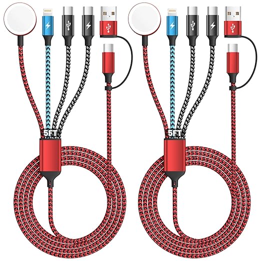 Travel Essentials 4in2 Multi Charging Cable by Firsting