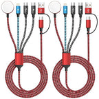 Travel Essentials 4in2 Multi Charging Cable by Firsting
