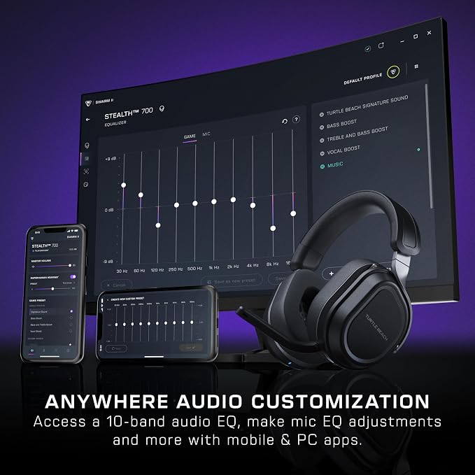 Turtle Beach Stealth 700 Gen 3 Wireless Multiplatform Amplified Gaming Headset - Image 3