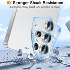 YWXTW S25 Ultra Camera Lens Cover, 9H Tempered Glass Upgraded Metal Edging - Image 3