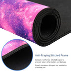 Gaming Mouse Pad, 31.5x15.7x0.12 inch Waterproof Computer Keyboard Mouse Mat - Image 2