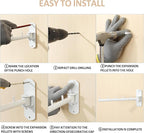 Swing Clothes Hanger Rack - Image 6