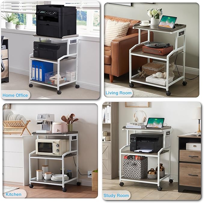 Lauren&Harold 34'' Printer Stand - Image 7
