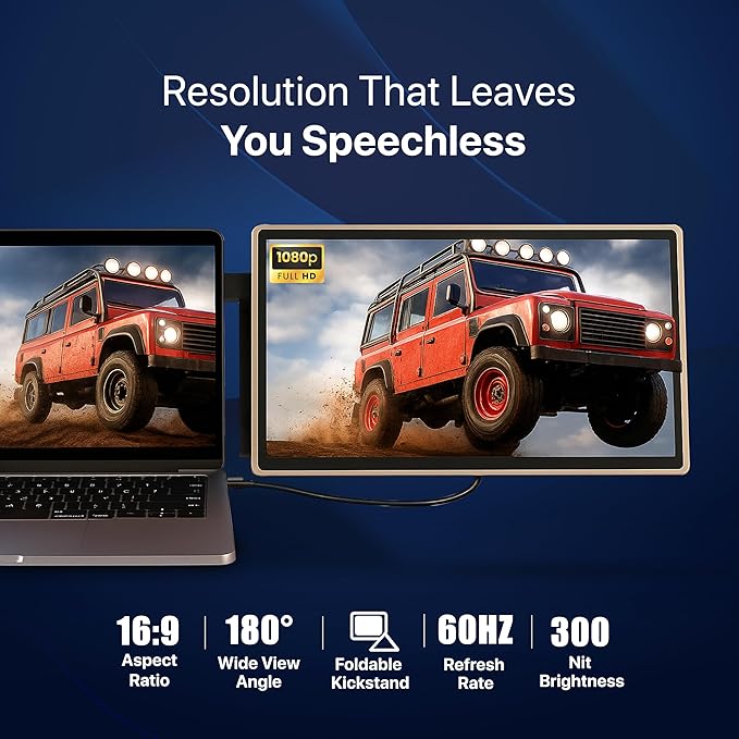 ELK 15.6" Dual Laptop Screen Extender - Image 9