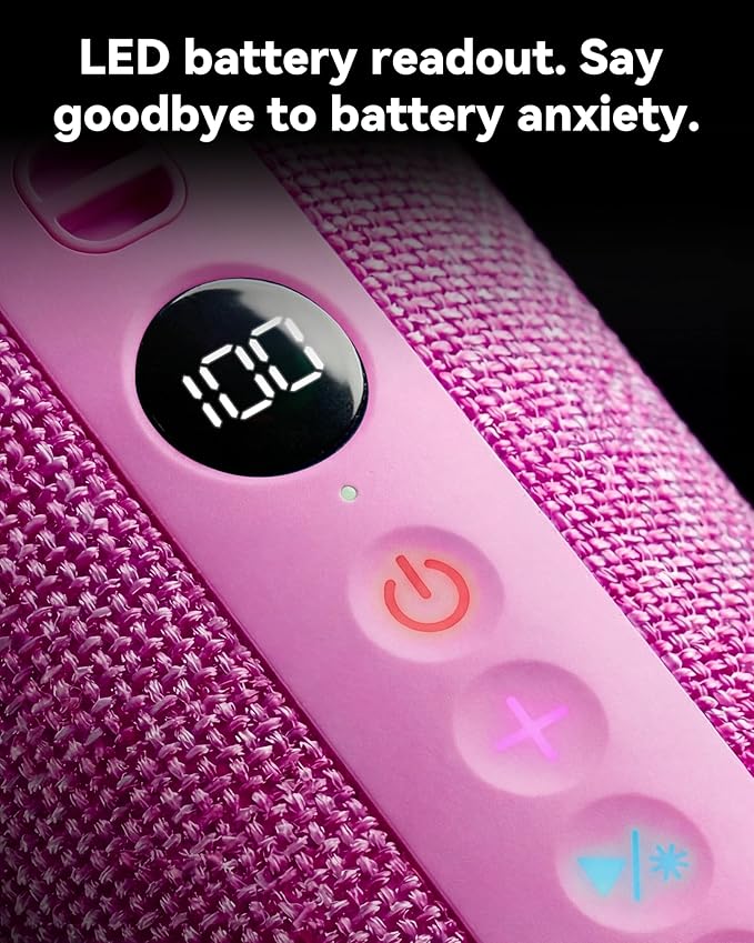 BassBloom Roar 3 Portable Bluetooth Speaker, 20W Powerful Sound - Image 5