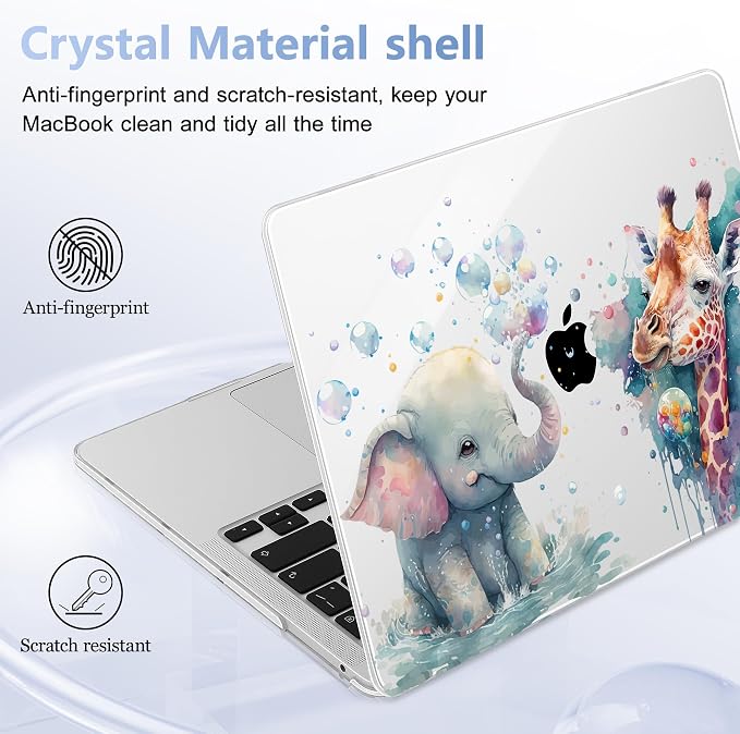 Case for MacBook Pro 13 inch with/Without Touch Bar, Hard Shell + Keyboard - Image 6
