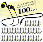Kanayu 100 Pack Wired Earbuds Bulk - Image 2