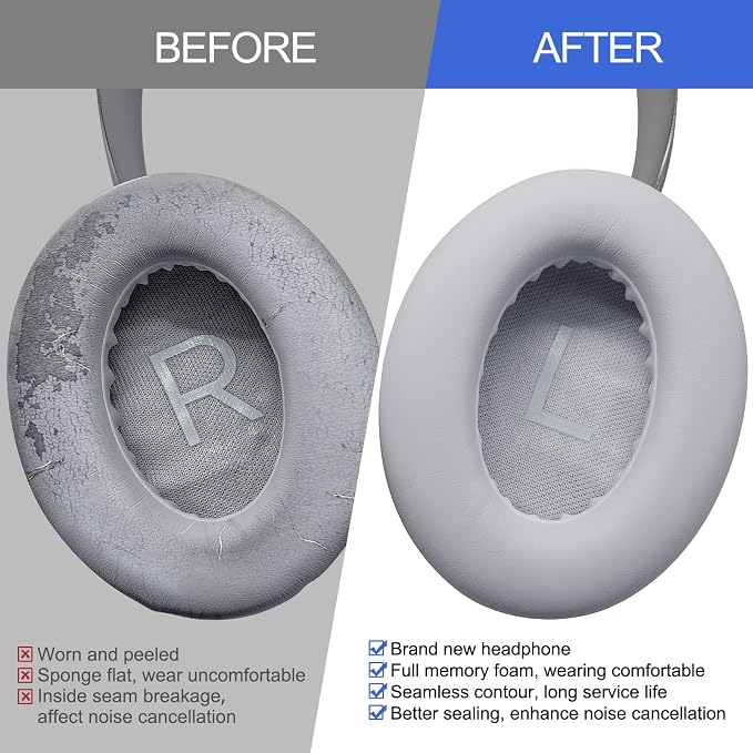 Replacement Ear Pads for Bose NC700 Noise Cancelling Headphones, Upgrade - Image 5