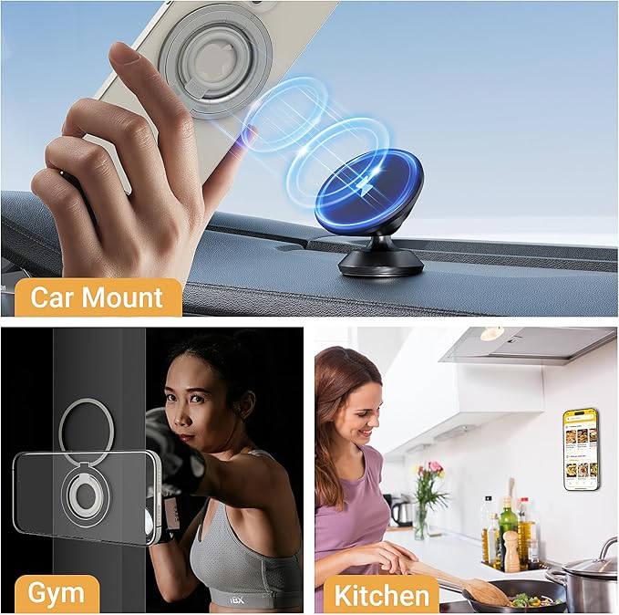 OPSO Magnetic Phone Ring Holder - Image 6