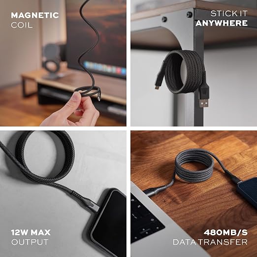Statik MagStack USB A to iPhone Cable MFi Certified, Clutter-Free Magnetic - Image 7