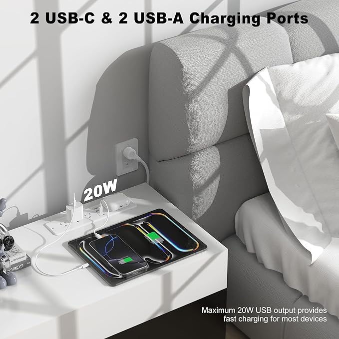 8 in 1 Recessed Power Strip - Image 3