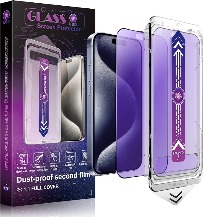 2 Pack Anti Blue Light Matte Screen Protector by SHANG+PIN+JIA