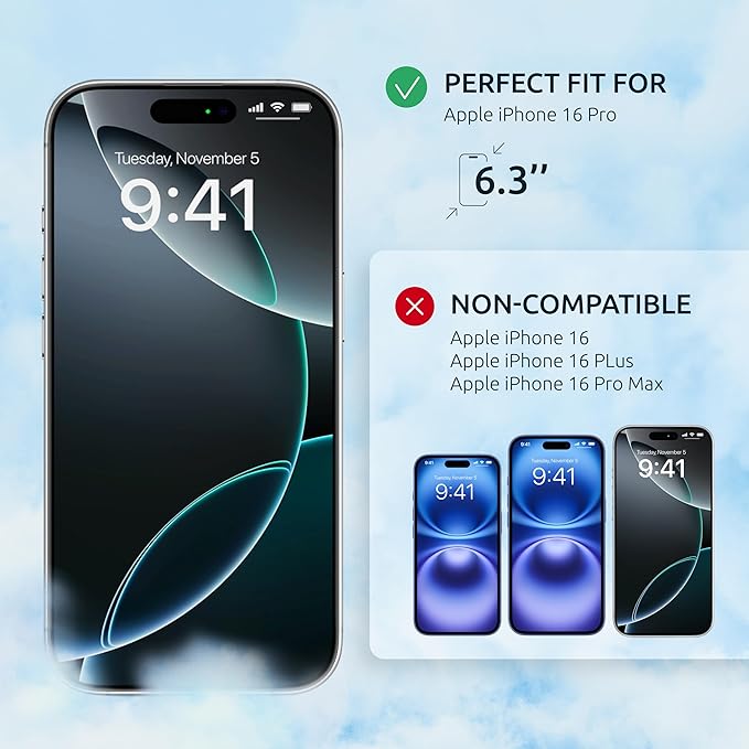 Screen Protector for iPhone 16 Pro - Image 2