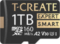 TEAMGROUP T-Create Smart A2 1TB Micro SDXC U3 V30 4K R/W Speed up to 160/150 by TEAMGROUP