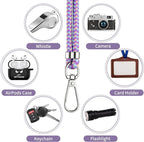 CACOE Cell Phone Lanyard Universal Crossbody Multifuctional Lanyard Compatible - Image 4