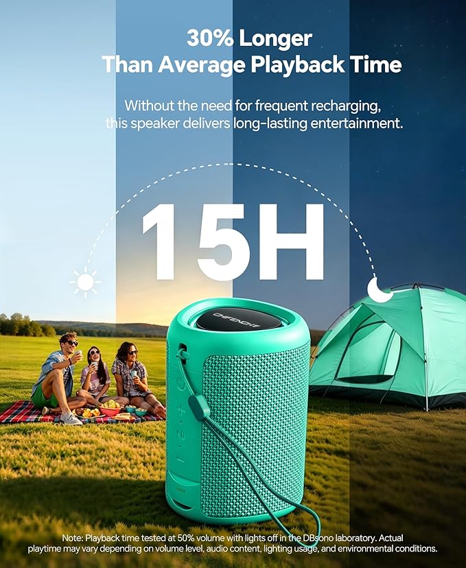 Portable Bluetooth Speaker Beach Essentials: Powerful Crystal Clear - Image 5