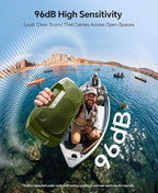 IPX7 Waterproof Outdoor Bluetooth Speaker, 32H Playtime, Floating Design - Image 9