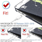 MEEgoodo for MacBook Air 13 inch Case 2021 2020 2019 2018 Released A2337 M1 - Image 2