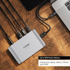 CalDigit E5 - Thunderbolt 5 Element 5 Hub - 9-Port, 4xThunderbolt 5/USB4 v2 - Image 4