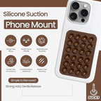 SUCKY Silicone Suction Phone Case Adhesive Mount - Image 2