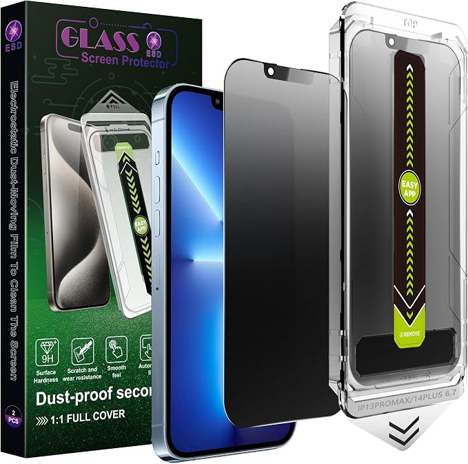 9H Tempered Glass, Anti-Glare, Full Coverage, Anti-Fingerprint, Auto Dust by SYSHANGYAN