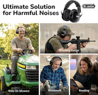 Dr.meter Hearing Protection Ear Muffs, 31dB Noise Reduction Safety Earmuffs - Image 4