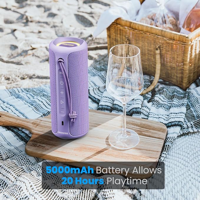 MIATONE Portable Bluetooth Speaker 36W Stereo Sound Bass Boost, 24H Playtime - Image 3
