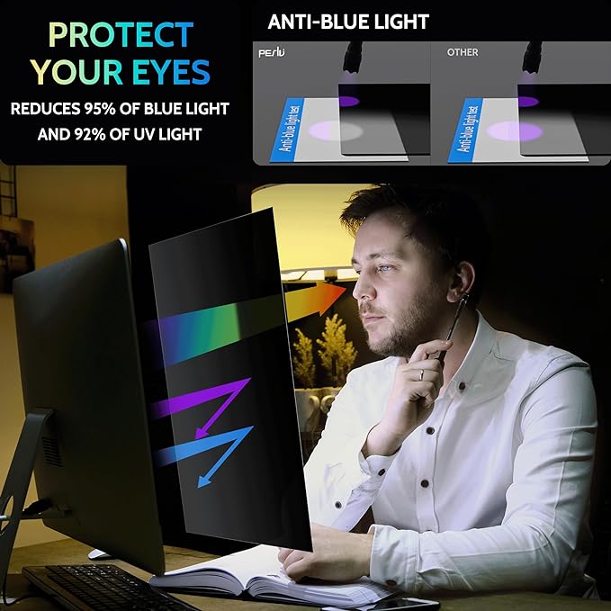 23.6 Inch Privacy Screen for Computer Monitor 16:9 Aspect Ratio, Eye Protection - Image 6