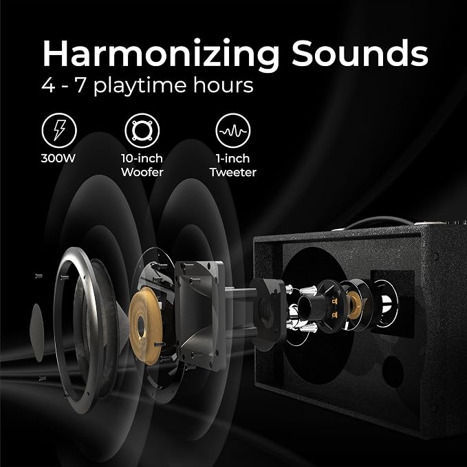 KS10Pro Karaoke Machine for Adults Karaoke Machine - Image 2