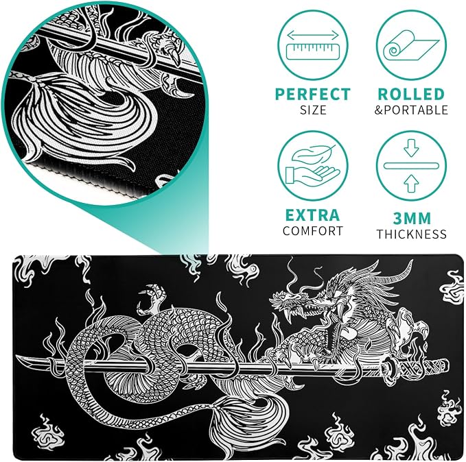 Dragon Gaming Mouse Pad - Image 5