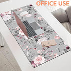 Mouse Pad Large Watercolor Rose Non-Slip Gaming Desk Mat - Image 5