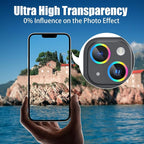 AGVEE 3+3 6 Pack for iPhone 15 6.1" / 15 Plus 6.7" Camera Lens Cover Protector - Image 5
