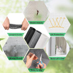 Windows Screen Replacement and Screen Door Repair Kit - Image 6